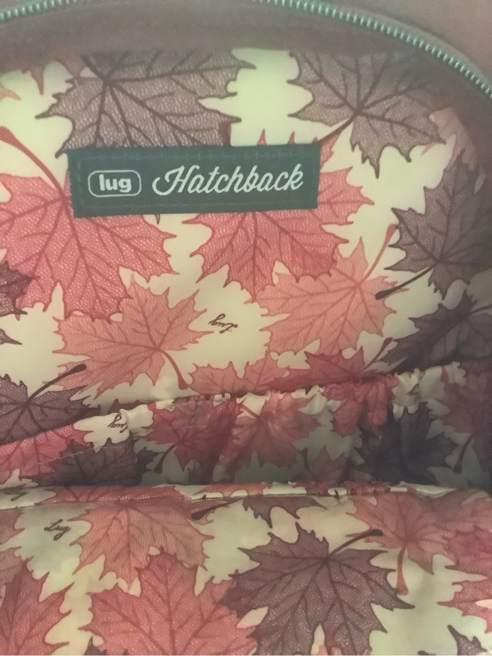 Lug Hatchback Rosewood Red Backpack - Picture 2 of 2